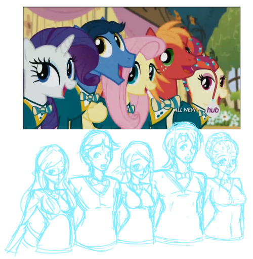 Sketch for this week’s picture Gosh, so much great music this season. I absolutely loved the songs in this episode.