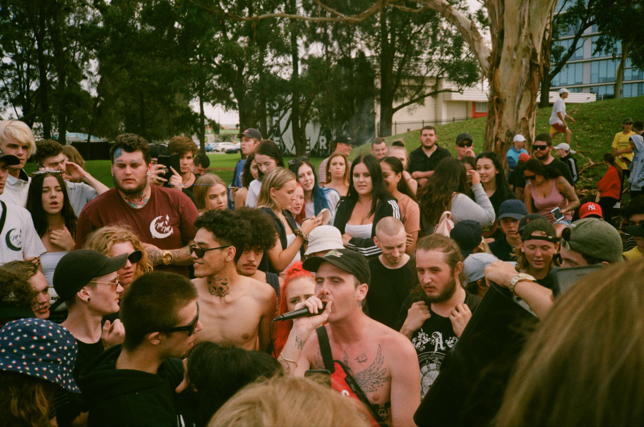 201 x 247 park jam in WollongongHuskii, Alex Jones, Kash Twins, Tryl, Raj, Salty,