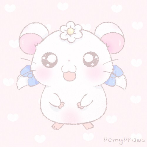 demydraws:I loved Hamtaro back when I was little and I still do! Bijou was my favourite hamster and 