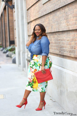 Trendycurvy: Prim &Amp;Amp; Printed Outfit Details On Trendycurvy.com Photographer: