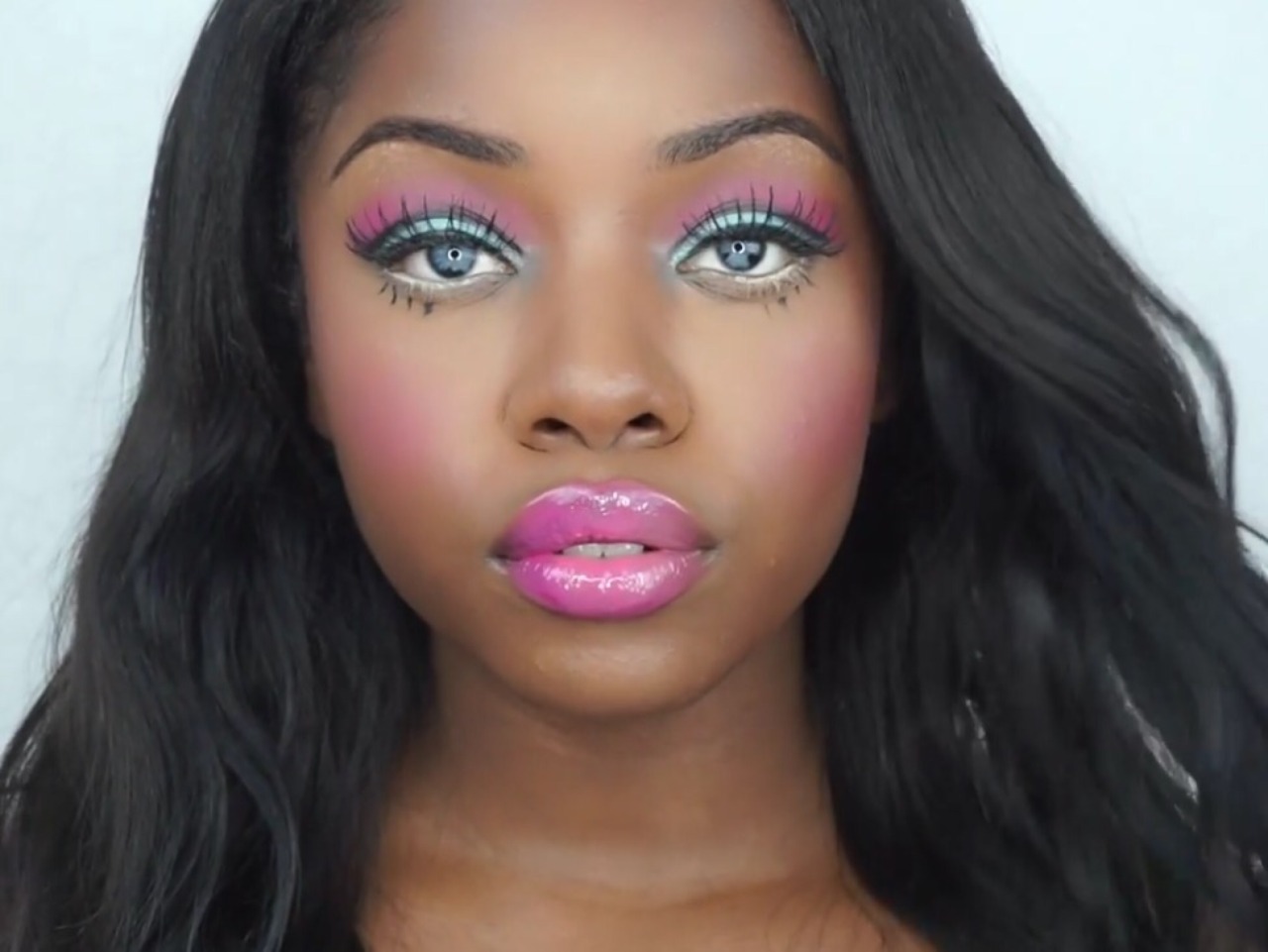 black barbie makeup