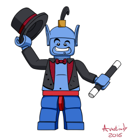 Avastindy:  Here’s Genie From The Upcoming Disney - Lego Minifigure Set. I Wanted