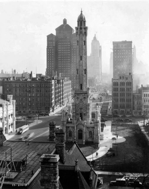 Water Tower, Chicago, 1929