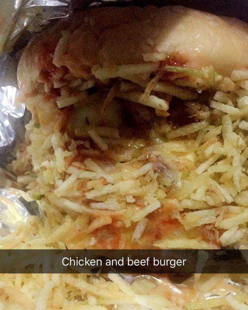 #burger #chickenburger #chickenandbeefburger