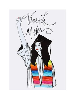 adrianainla:  Viva La Mujer Scholar 🎓   Brown Girls Graduation Card