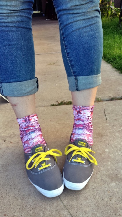 Grey Keds and Wild Socks!