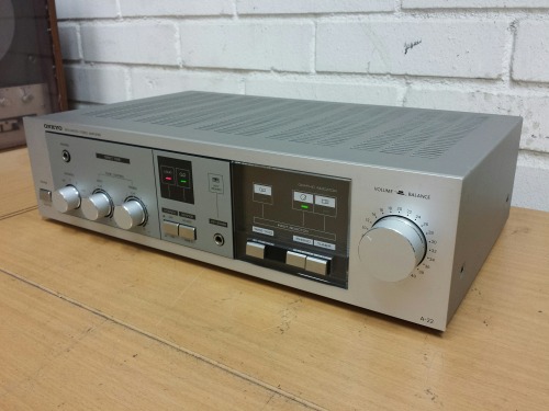 Onkyo A-22 Integrated Stereo Amplifier, 1983
