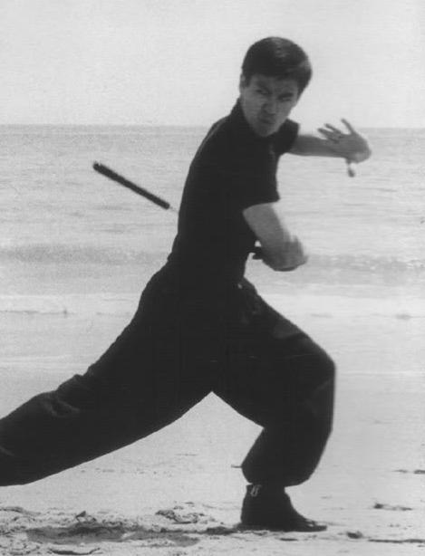 taichiclothinguniforms:                          Bruce Lee And His Nunchaku Jeet Kune Do founded by Bruce Lee through bold and rapid action is famous in the world. Nunchaku is the essence of Jeet Kune Do. His kill cudgel technical reaches