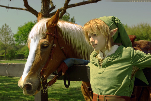 So for the new year, I am going back and re-editing all my Link and Epona pictures. I got a new comp