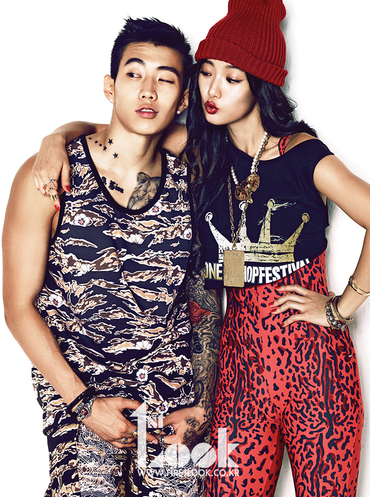 lgo-twentyfour:  SEXY TIGER Jay Park (Jaebeom) &amp; ??? By 1ST LOOK Korea 