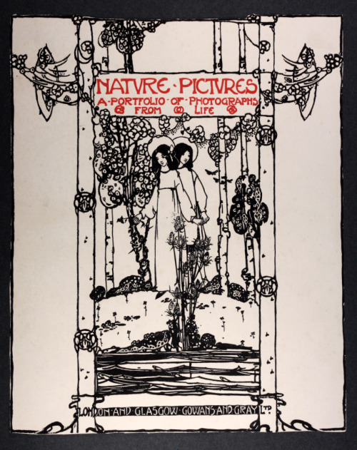Nature Pictures - A portfolio of pictures from life 1908/1912Cover design by Jessie M. King 