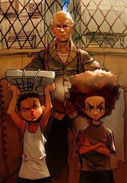 nakedwife:  Best toon series ever! freaknic11:  The Boondocks – View on Path.  