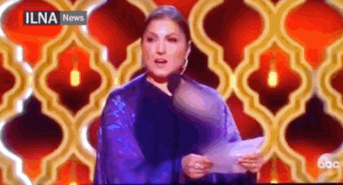 This is what the Oscars looked like to viewers in IranIt’s pretty off-putting to see Theron wi