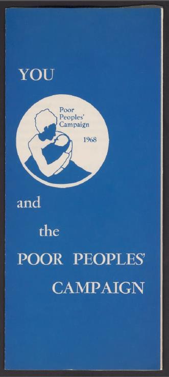 The Poor People’s Campaign Collection is now live on DigDC. This 1968 movement was initiated by Dr. Martin Luther King, Jr. and his Southern Christian Leadership Conference (SCLC) to support the efforts of American poor people advocating for economic...