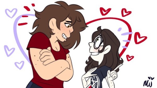highseaqueen: MY GIRLFRIEND DREW US!!!! @angel-of-death-domain DREW THIS!!! I LOVE HER!! I just want