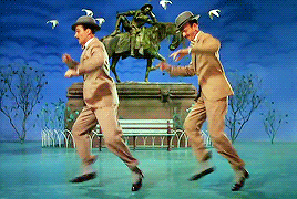 genekellys:GENE KELLY + FRED ASTAIRE in Ziegfeld Follies dir. Vincente Minnelli