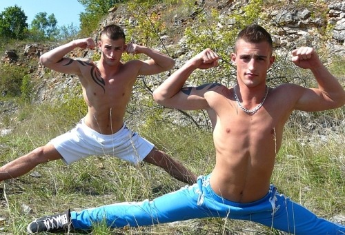 canariefan:  adultmaletwins:  The Karlstein, or Mercury, Twins, Joseph and Roberto.  Two absolutely gorgeous twins!! 