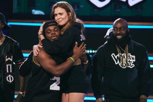 Josephine Skriver & Eman Hudson at Wild ‘N Out.