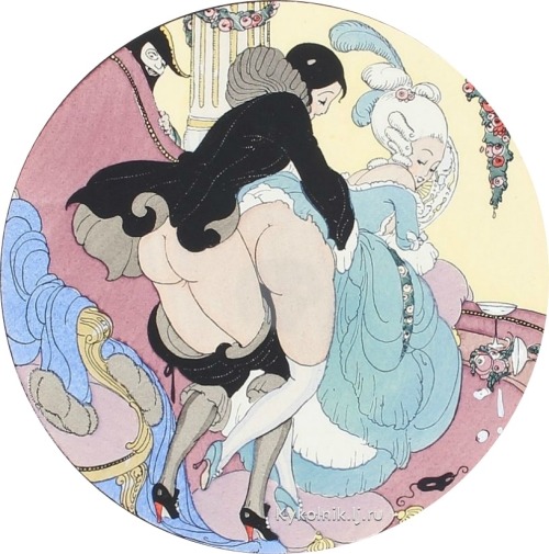 kateordie: lostkitteninthestreets: Gerda Wegener’s depictions of lesbian sex, painted in the e