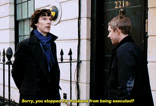 Ah, Mr Holmes.Sherlock, Please.