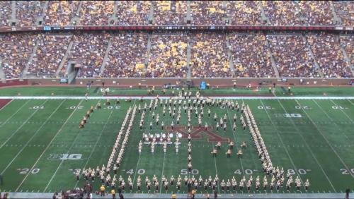 doctorwho: thoughtsfromtheother: This is the TARDIS Formation we made for our halftime show this pas