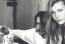 queenrosely:  [Johnny Depp ve Kate Moss]