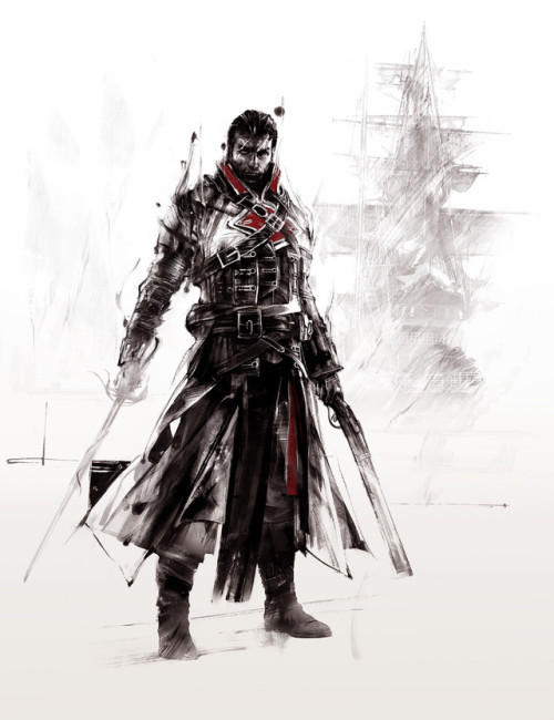 Art by Simon Goinard for UbiWorkshop’s Assassin’s Creed - Red Lineage: Series 2. http://