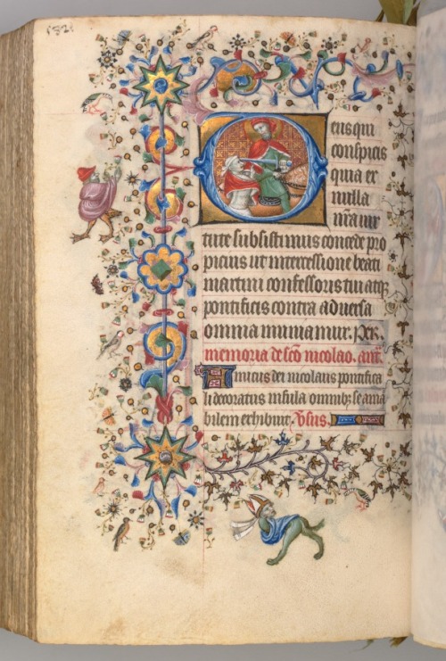 cma-medieval-art: Hours of Charles the Noble, King of Navarre (1361-1425), fol. 285v, St. Martin, Ma