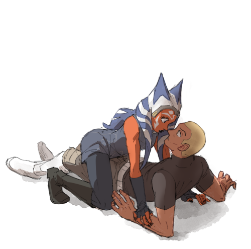 luoiae:there’s this spicy rexsoka in a similar position (but naked) i saw thru reblogs but the origi