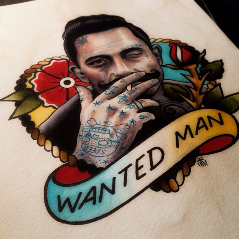 thievinggenius:  Done by Howlin’ Wolf Tattoo.https://instagram.com/howlinwolftattoo/