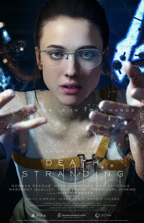 thefancifulghost: Death StrandingNovember 8, 2019 Holy shit, Guillermo del Toro and the Baby of Tomo