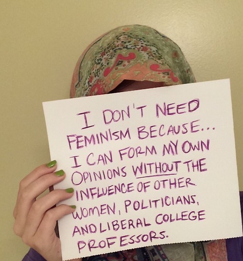 XXX pepci-suis:  purplephish20:  check-your-privilege-feminists: photo