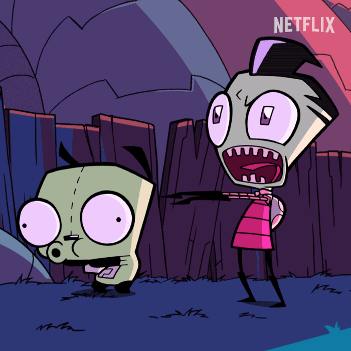 Nickelodeon Animation - Invader Zim: Enter the Florpus is now streaming - Dib Invader Zim Enter The Florpus