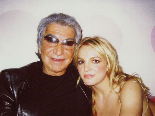 Old/new Britney’s picture with Roberto Cavalli [MQ]