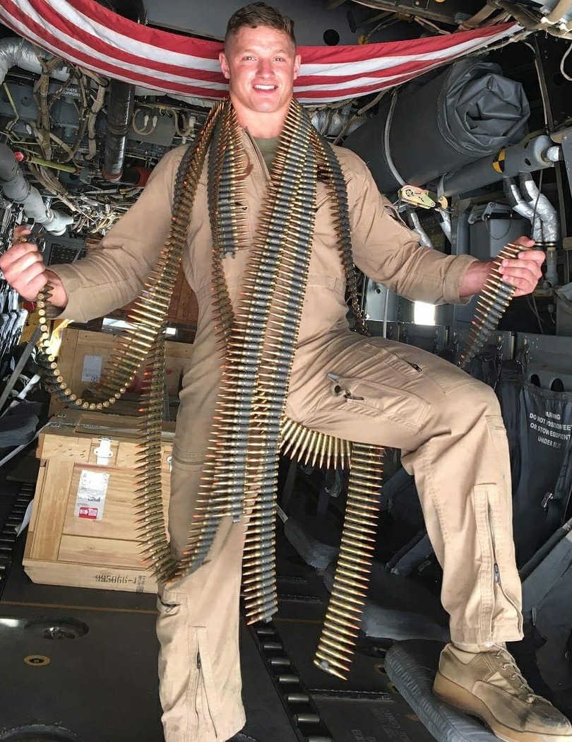 Marine Sword Swallower
