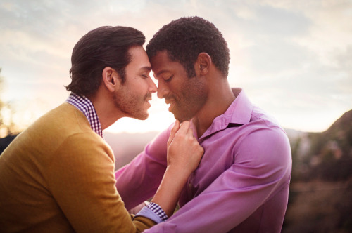 arcadiaego:  Braden Summers traveled all over the world to create dramatized romantic scenes featuring only gay couples. 