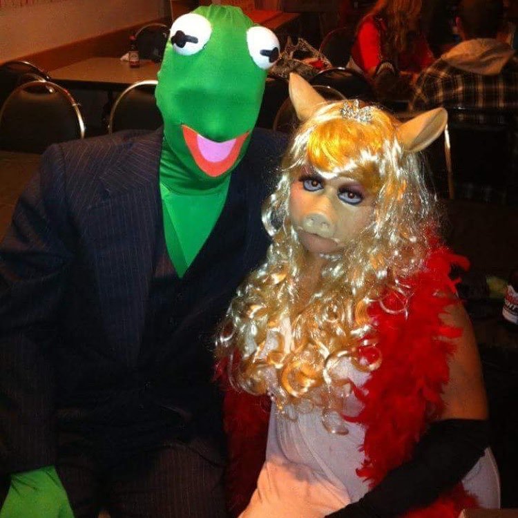 Miss Piggy and Kermit Halloween Costume