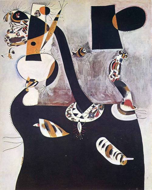 Seated Woman II, 1938, Joan Mirohttps://www.wikiart.org/en/joan-miro/seated-woman-ii