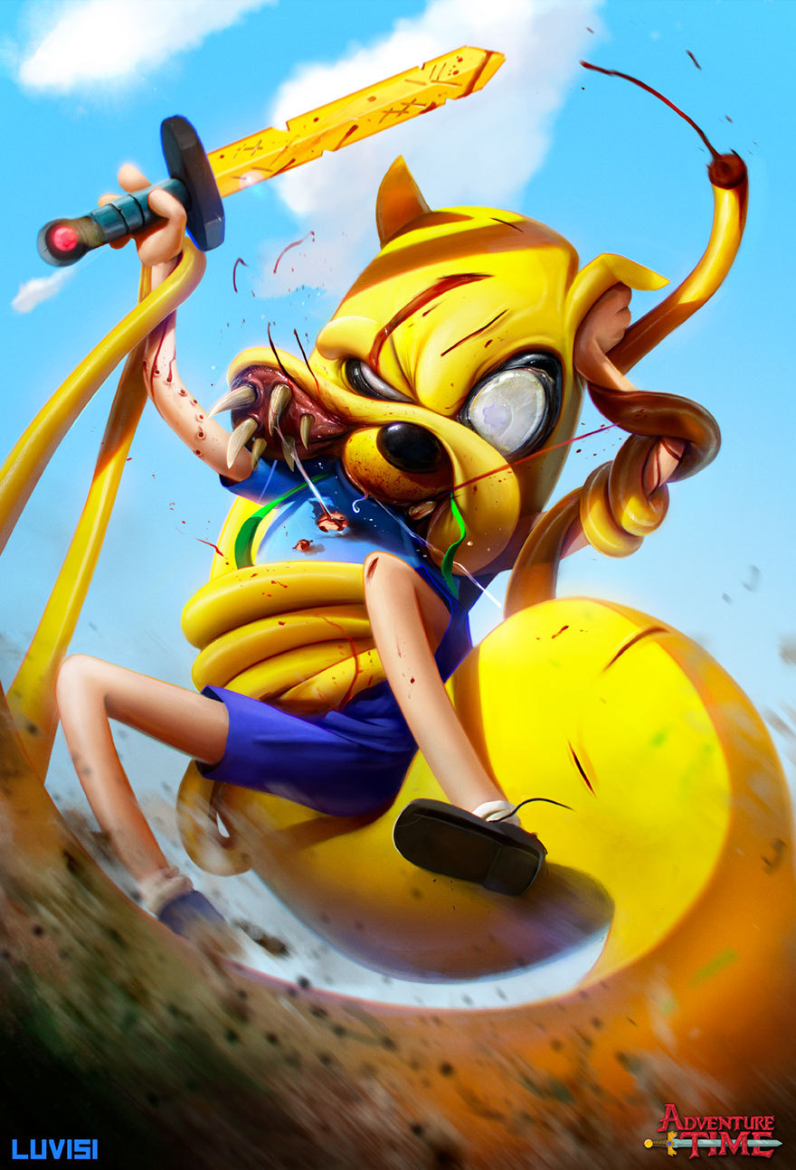 funniebunchesofoats:  sh0rtybangbang:  unexplained-events:  Dan LuVisi A digital