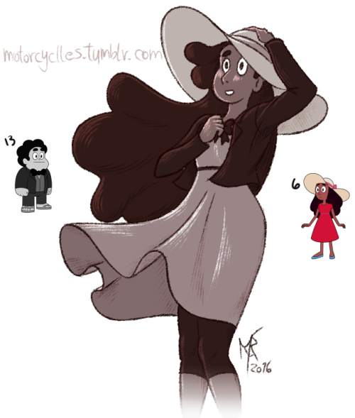 All the Stevonnies from the SU art meme!