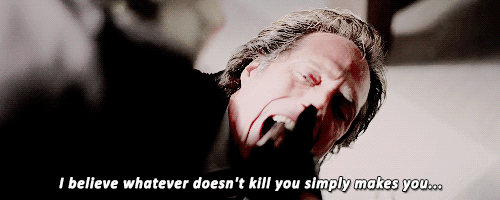 deadhpool:  Oh, criminals in this town used to believe in things. Honor… respect. Look