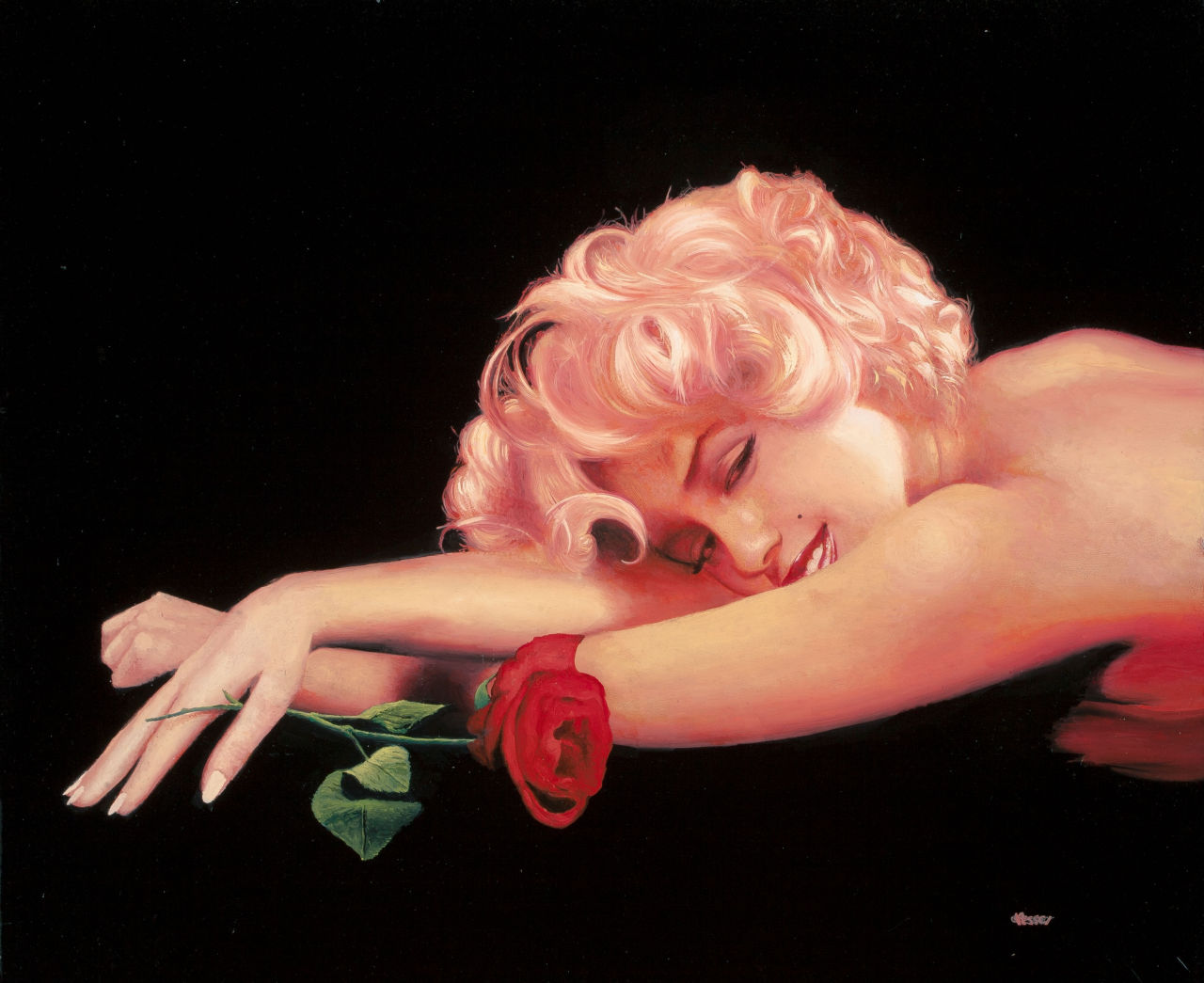 pinupgirlsart:  Ron Lesser