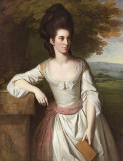 Sir Nathaniel Dance-Holland. Portrait Of Mrs Vere, 1780.