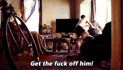 ksica:  OTP meme        Ian and Mickey - sad moments 