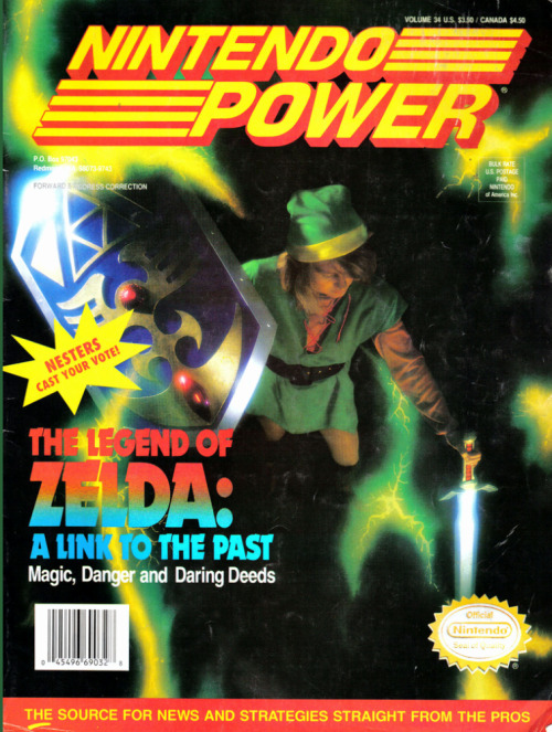  Legend of Zelda Nintendo Power Covers 