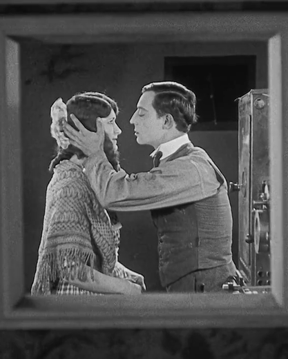 puregag:  Buster Keaton Kiss 