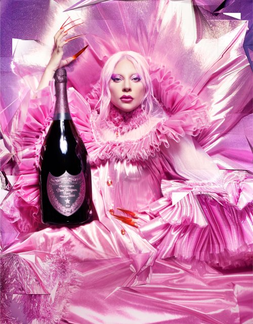 Lady Gaga by Nick Knight for Dom Pérignon
