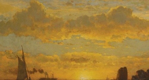 millefeuilleus: art in details: marine paintings by Mauritz de Haas.