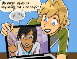 liverpepper:  Roxas: Sora’s sick, so I