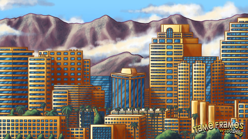 So it turns out I actually really love background painting! I had to make some for work since @Zoosh